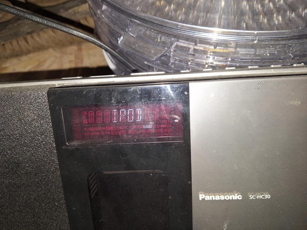 Radio cd et ipod sc-hc30, Audio, Tv en Foto, Ophalen, Zo goed als nieuw, Radio