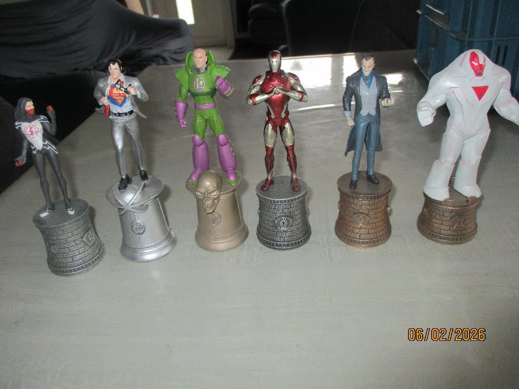 Figurines de la collection d'échecs Marvel Chess d'Eaglemoss, Collections, Statues & Figurines, Utilisé, Fantasy, Enlèvement ou Envoi