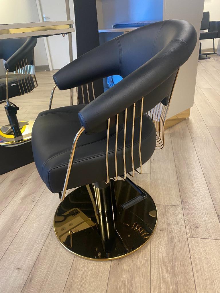 Knipstoel Elite Goud make-up stoel saloninterieur kapsalon, Enlèvement ou Envoi, Neuf