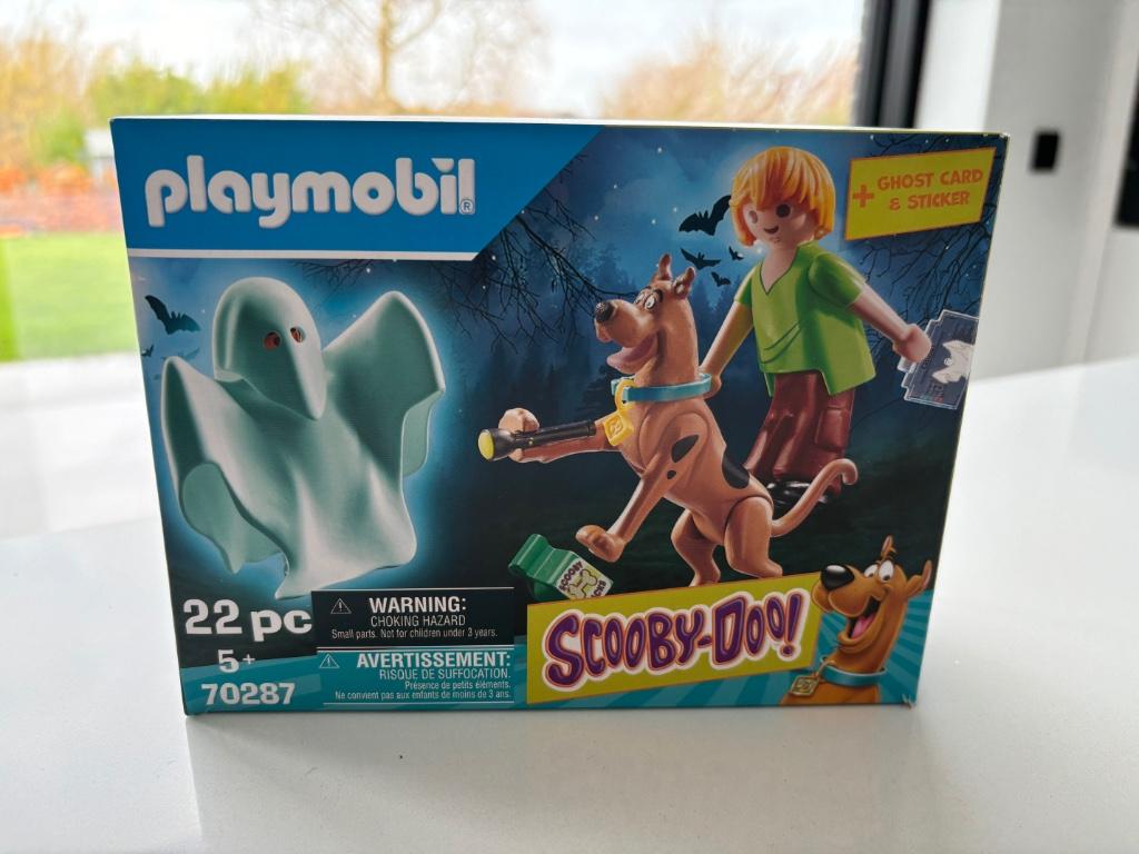 Playmobil Scooby-Doo (70287) Scooby & Sammy met spook, Ophalen, Zo goed als nieuw, Complete set