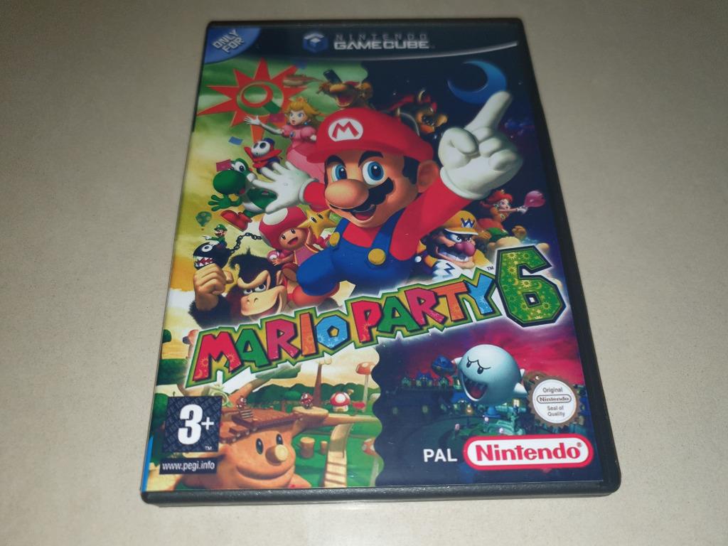Mario Party 6 GameCube GC Game Case, Games en Spelcomputers, Games | Nintendo GameCube, Zo goed als nieuw, Verzenden