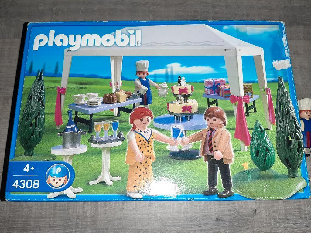 Playmobil Tente de Fête avec Invités 4308, Enlèvement ou Envoi, Comme neuf, Ensemble complet