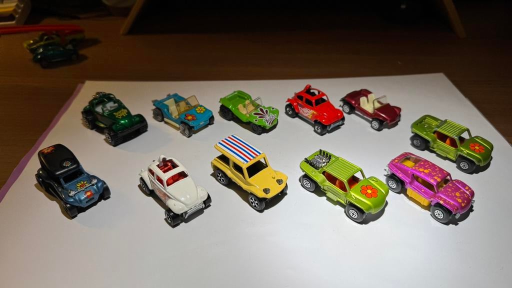 1970s/80s Diecast Buggy Lot - Majorette, Hot Wheels, Corgi,, Hobby en Vrije tijd, Modelauto's | 1:87, Gebruikt, Corgi, Ophalen of Verzenden
