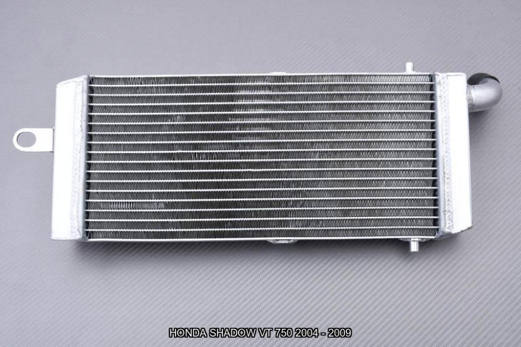 Radiator Koeler AVDB voor HONDA VT SHADOW 750 2004 2009, Motoren, Accessoires | Overige, Nieuw, Ophalen of Verzenden