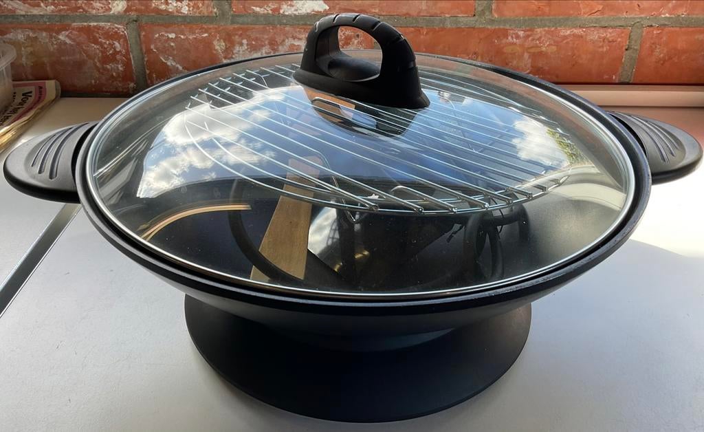 Electrische wok. In zeer goede staat., Huis en Inrichting, Ophalen of Verzenden, Zo goed als nieuw
