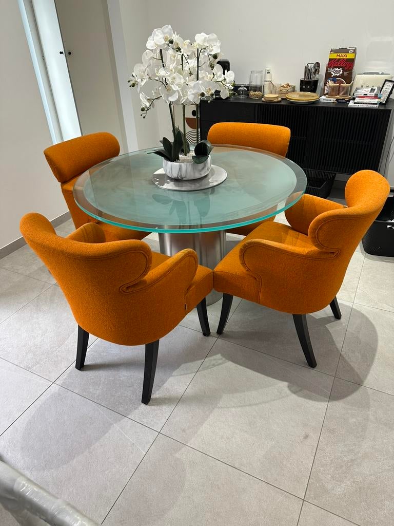 Salle a mange table+chaise, Enlèvement, Comme neuf