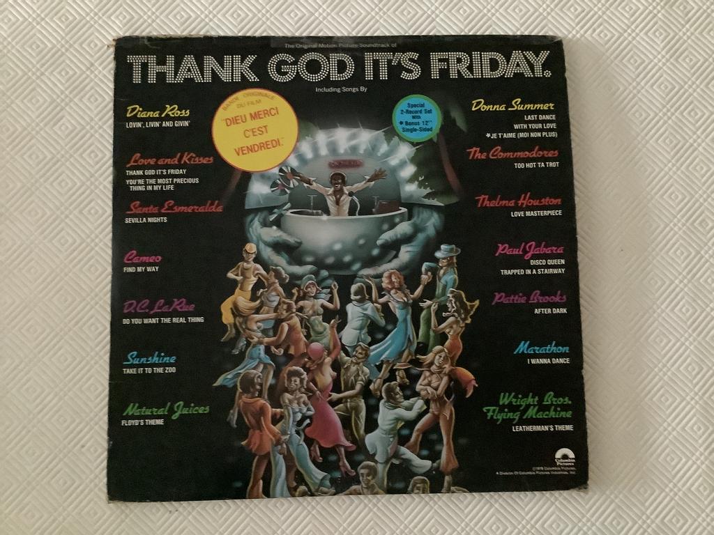 Vinyl lp Thank God It’s Friday, Ophalen, Gebruikt, 12 inch