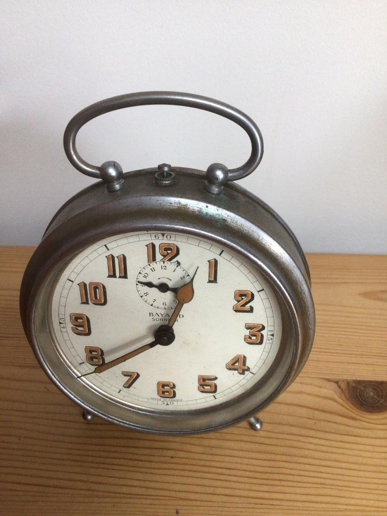 Réveil ancien Bayard sonnfor., Enlèvement