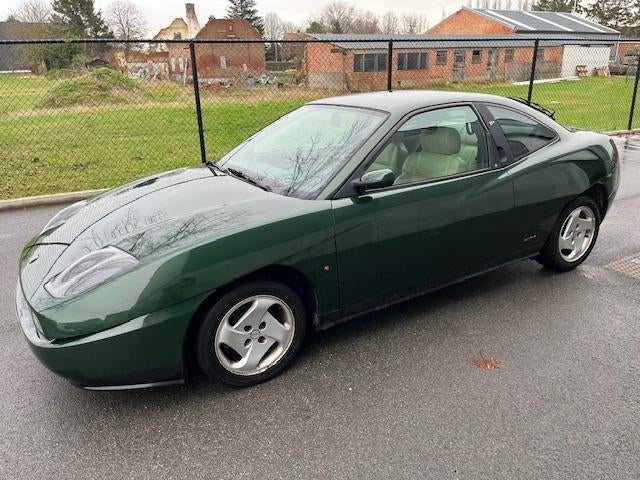 FIAT COUPE 20 V, Auto's, Fiat, Particulier, Coupe, Benzine, Coupé, 2 deurs, Handgeschakeld, Groen, Beige, Leder, Voorwielaandrijving