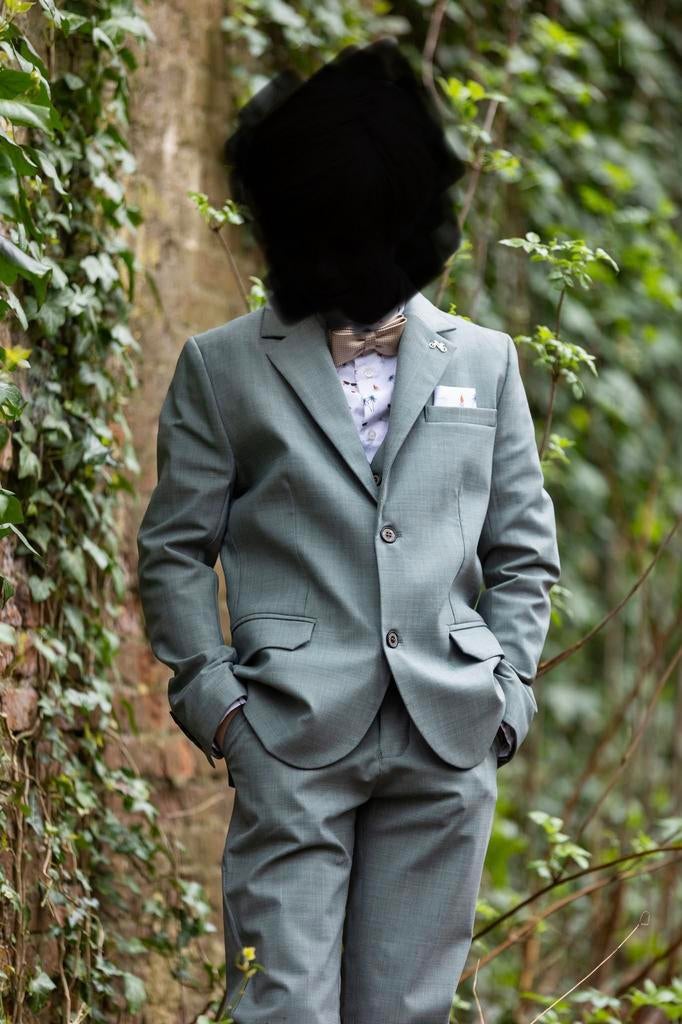 Communie kostuum 146 GYMP, Kinderen en Baby's, Kinderkleding | Maat 146, Ophalen, Zo goed als nieuw, Jongen, Broek