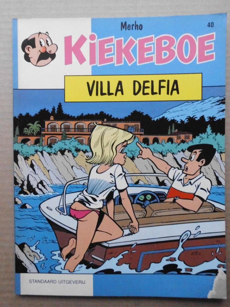 Kiekeboe - Villa Delfia, Enlèvement ou Envoi, Une BD, Merho, Utilisé