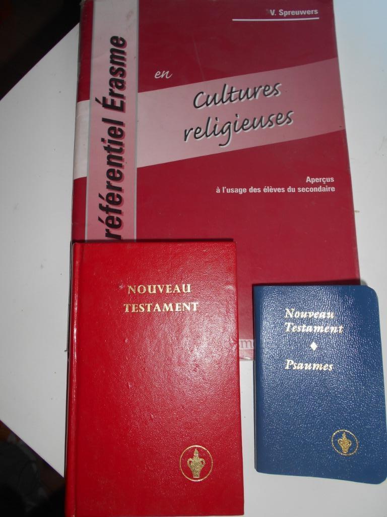 LIVRES SCOLAIRES : RELIGION 10 EUROS LES 3 LIVRES, Enlèvement, Utilisé, Religion et Philosophie