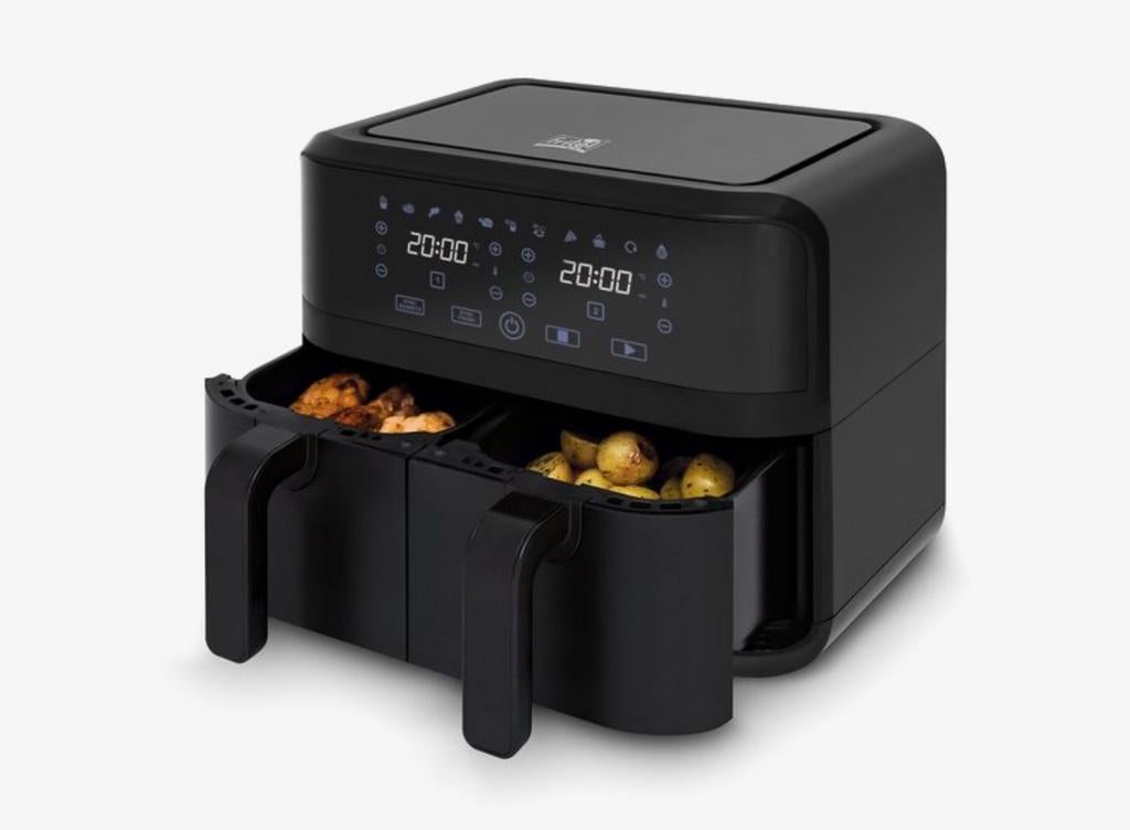 Nieuwe Fritel SnackTastic 8180, Elektronische apparatuur, Frituurpannen, Nieuw, 4 liter of meer, Duo-friteuse, Uitneembare binnenpan