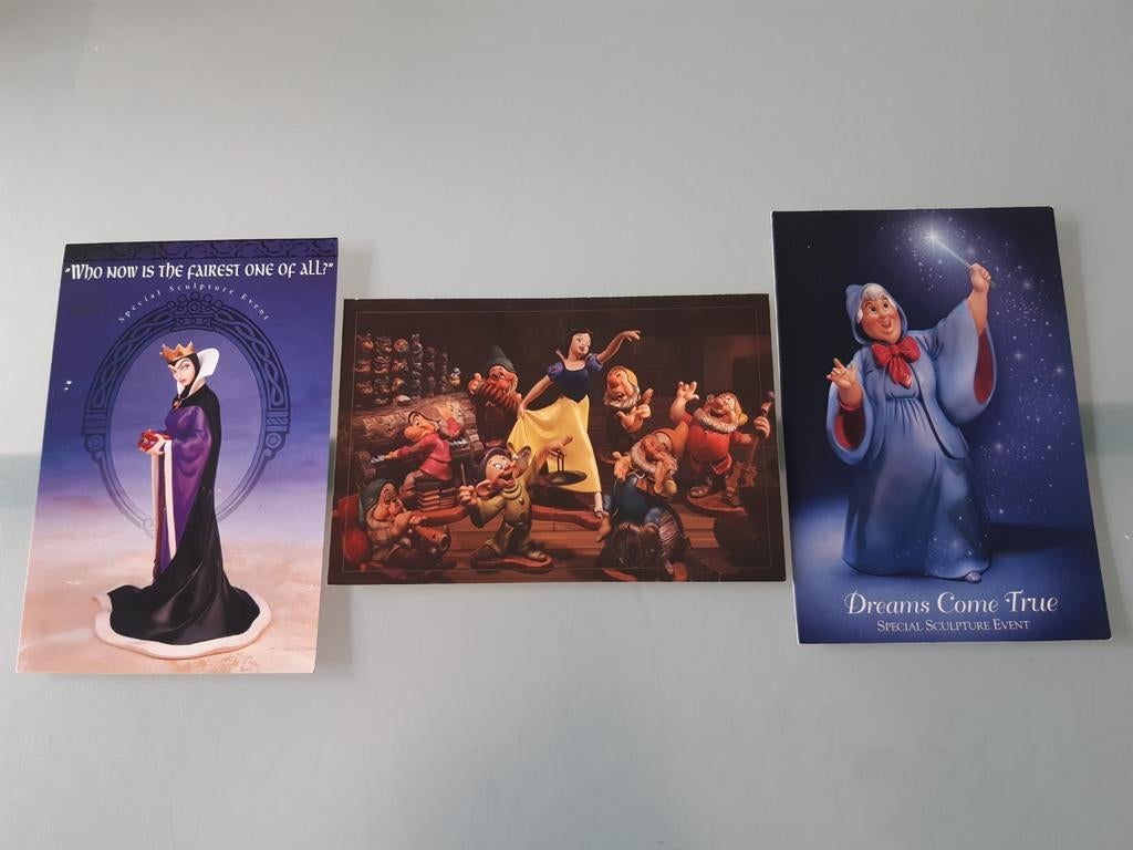 Cartes postales très anciennes et vintage WDCC de Disney, Collections, Enlèvement ou Envoi, Comme neuf