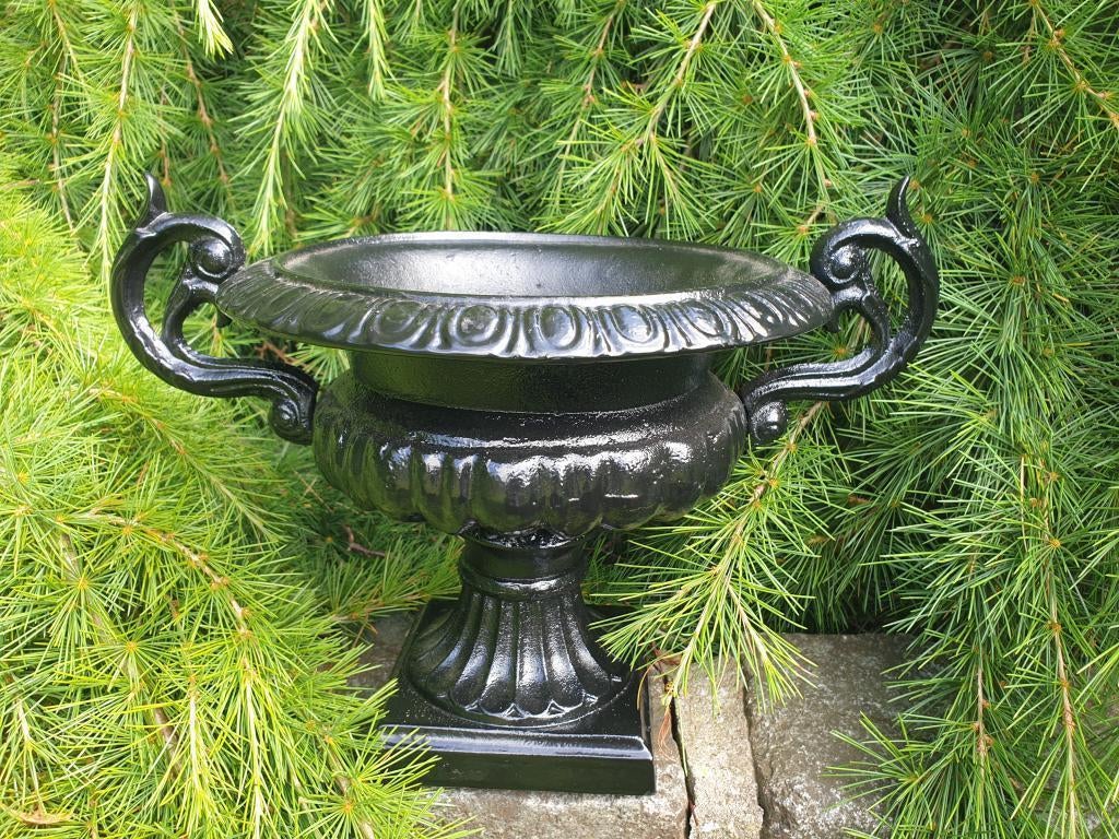 Gietijzeren oorvaas - Franse vaas, Tuin en Terras, Bloempotten, Nieuw, Tuin, Ophalen of Verzenden