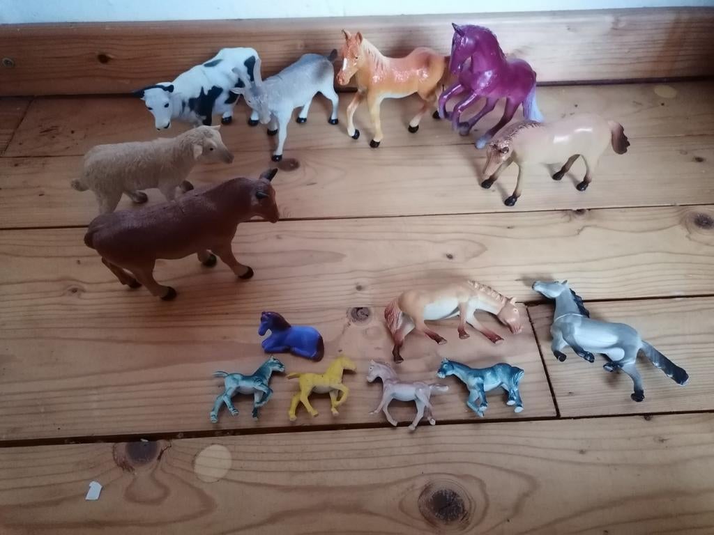 Ensemble d'animaux de la ferme, Enlèvement