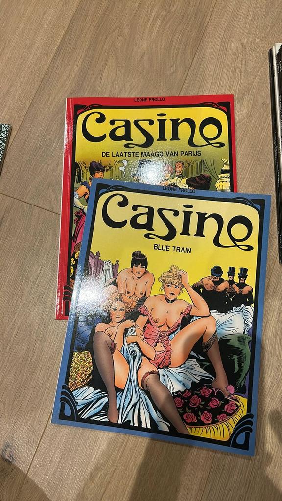Casino 2 strips voor volwassenen sc 1992, Enlèvement ou Envoi, Comme neuf
