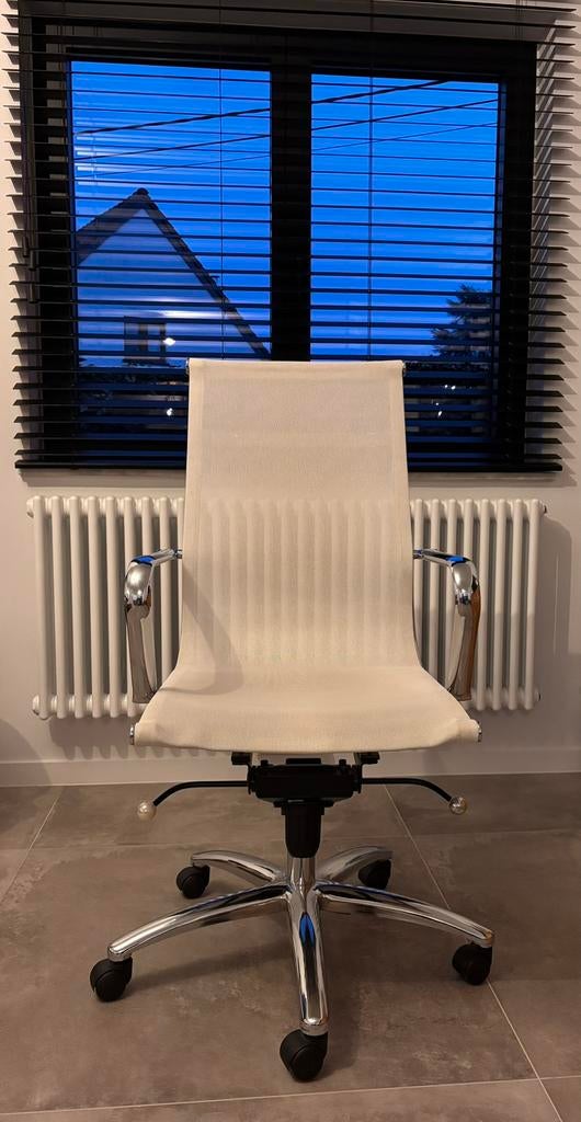 Magnifique chaise de bureau style Vitra, Enlèvement, Utilisé, Blanc, Chaise de bureau