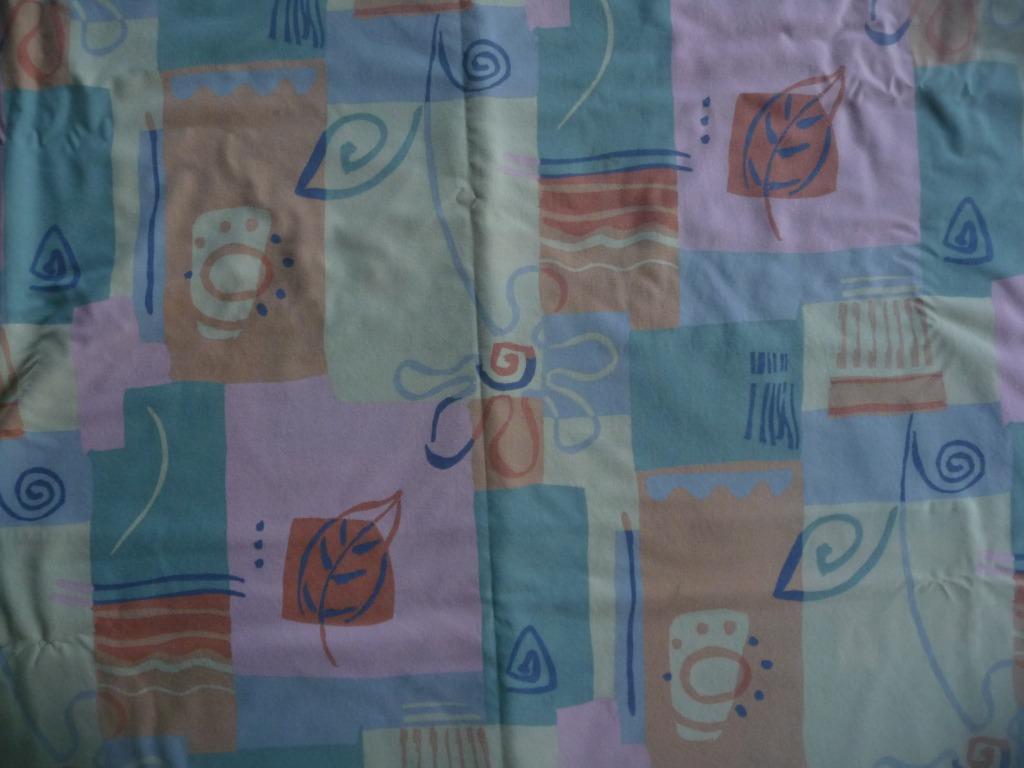 Housse de couette en coton pour 1 personne, Enlèvement ou Envoi, Housse de couette, Une personne, Utilisé