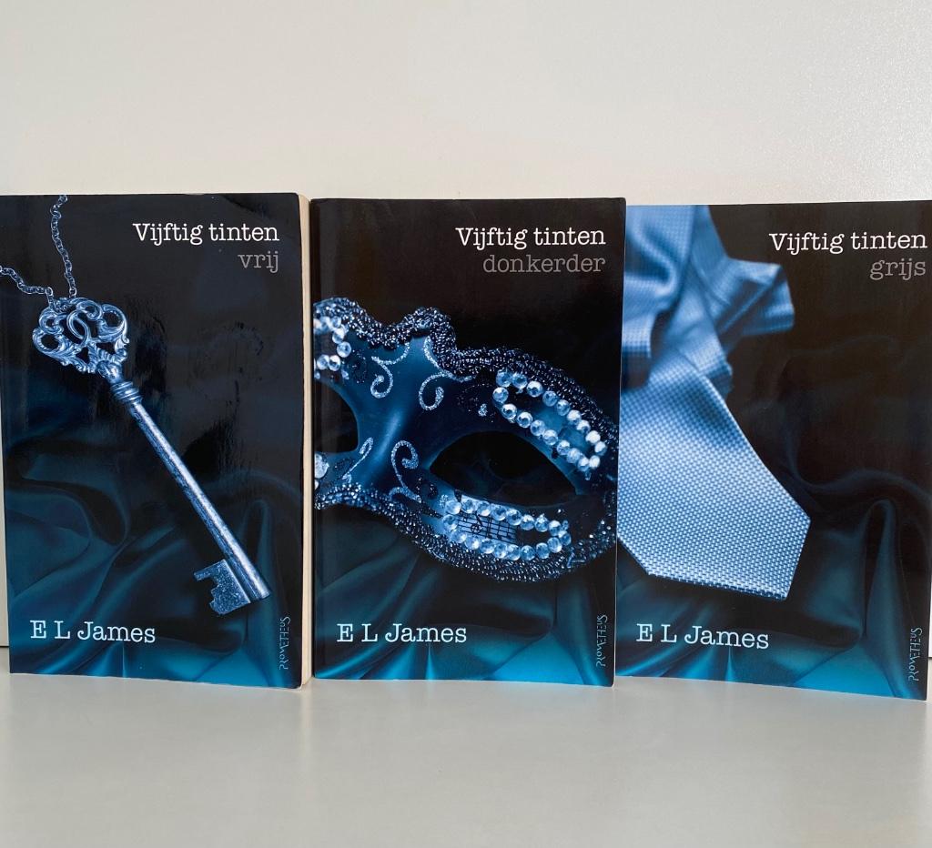 Vijftig Tinten-trilogie – E.L. James, Boeken, Gelezen, België, E.L. James, Ophalen of Verzenden
