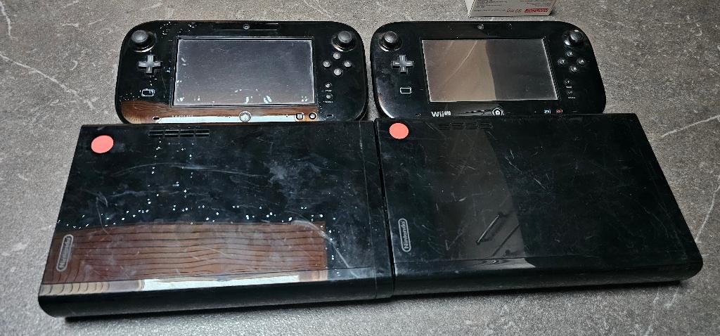 Lot WII U hs, Consoles de jeu & Jeux vidéo, Enlèvement ou Envoi, Ne fonctionne pas