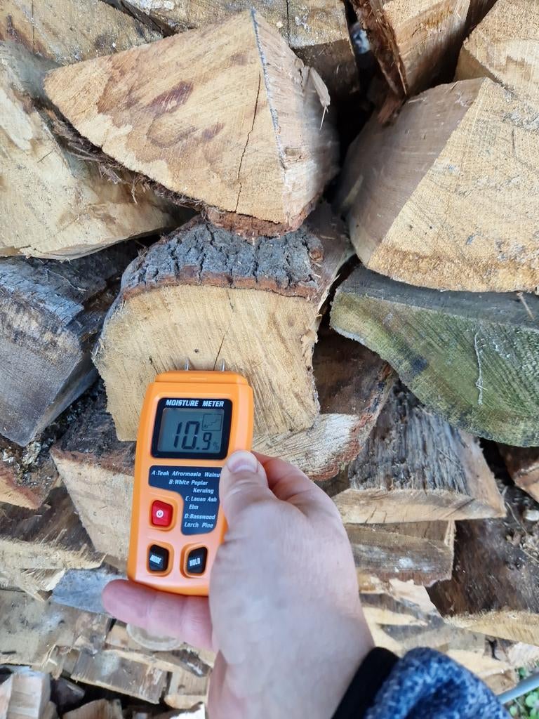 Droog brandhout Gemengde houtsoorten, Ophalen