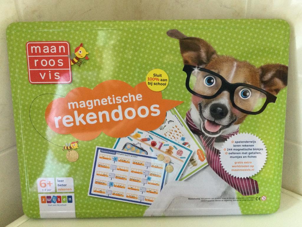 Magnetische rekendoos - Zwijsen - 6+ jaar, Kinderen en Baby's, Speelgoed | Educatief en Creatief, Ophalen of Verzenden, Zo goed als nieuw