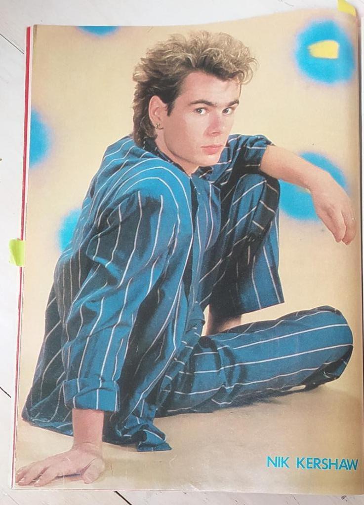 bladposters artiesten jaren 80 ( Joepie ), Ophalen of Verzenden