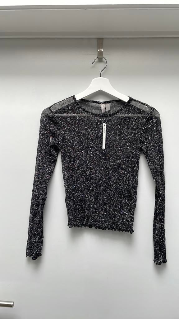 Dames top - maat 34 - merk: Asos, Zwart, Nieuw, Ophalen of Verzenden, Lange mouw