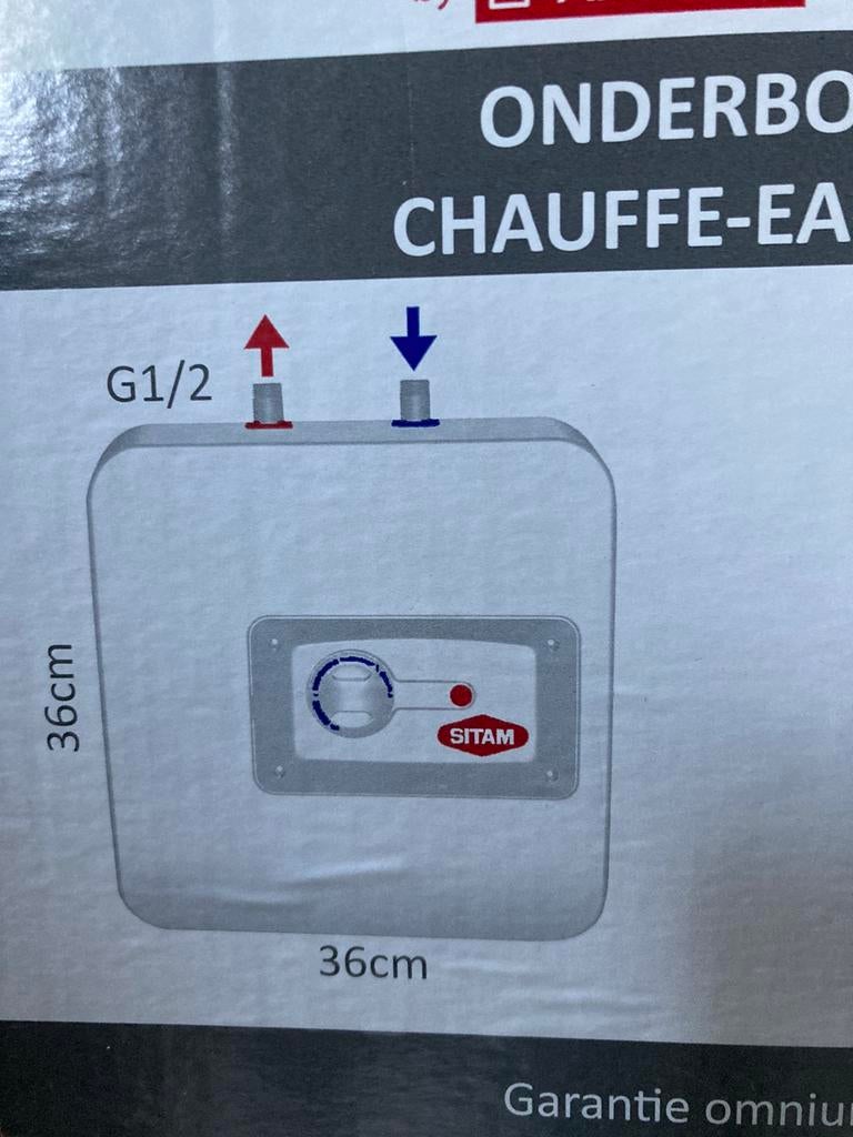 Onderbouw boiler 15 liter, Bricolage & Construction, Chauffe-eau & Boilers, Enlèvement, Neuf, Boiler