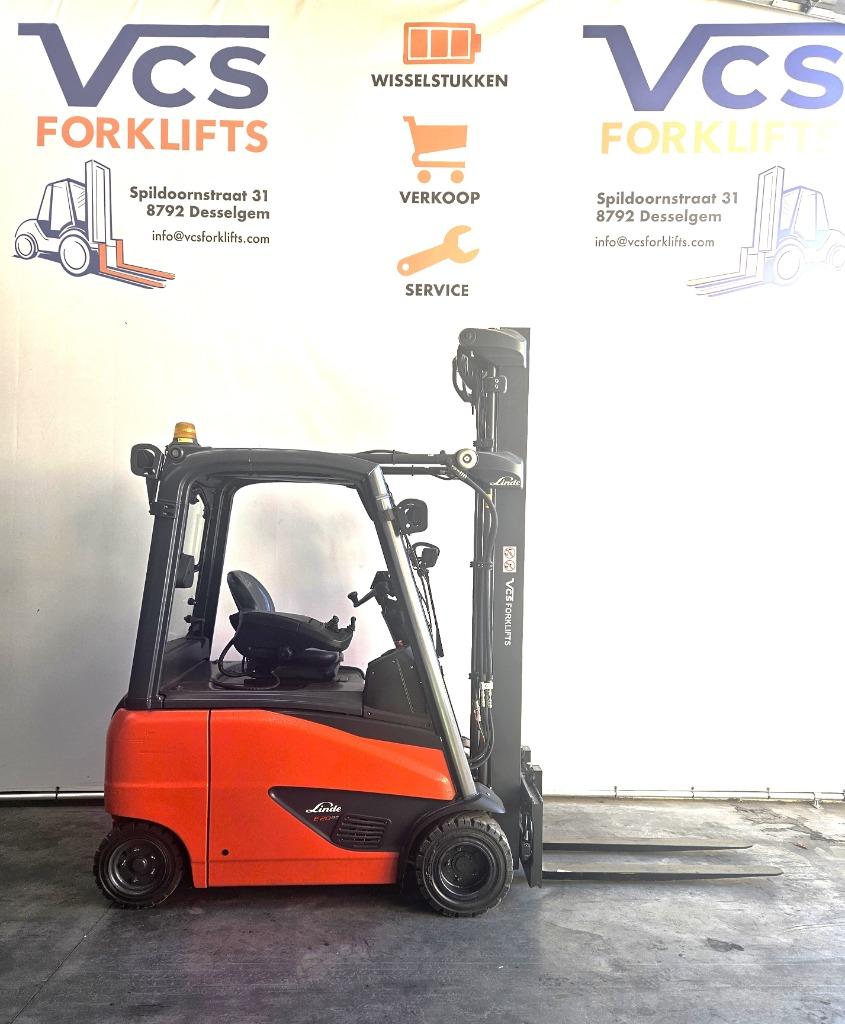 linde elektrische heftruck 2 ton, Électrique, LINDE, Enlèvement, Chariot élévateur