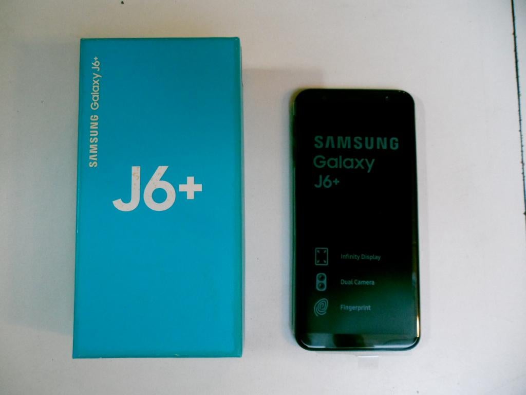 Smartphone Samsung J6+ black, Télécoms, Enlèvement, Neuf