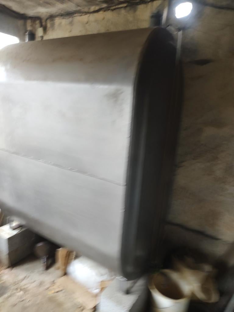 Mazouttank 1300 liter, Ophalen