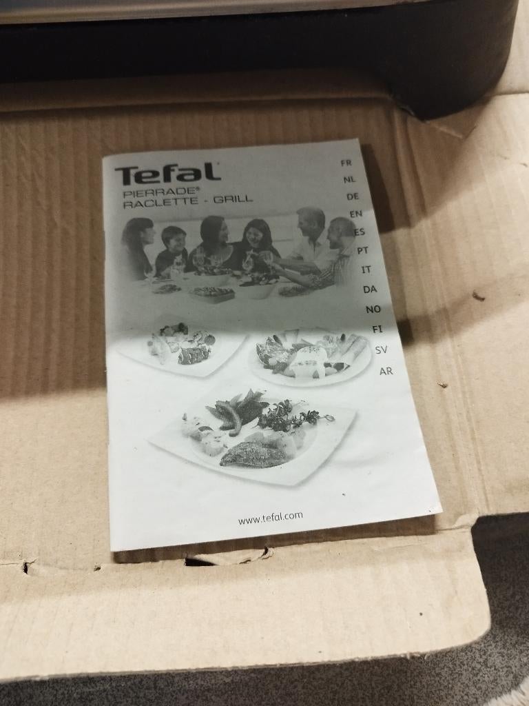 Tefal raclette grill, Ophalen, Gebruikt, 8 personen of meer