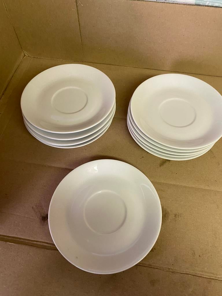 11 koffiebordjes mitterteich bavaria, Enlèvement, Comme neuf, Autres styles, Assiettes(s)