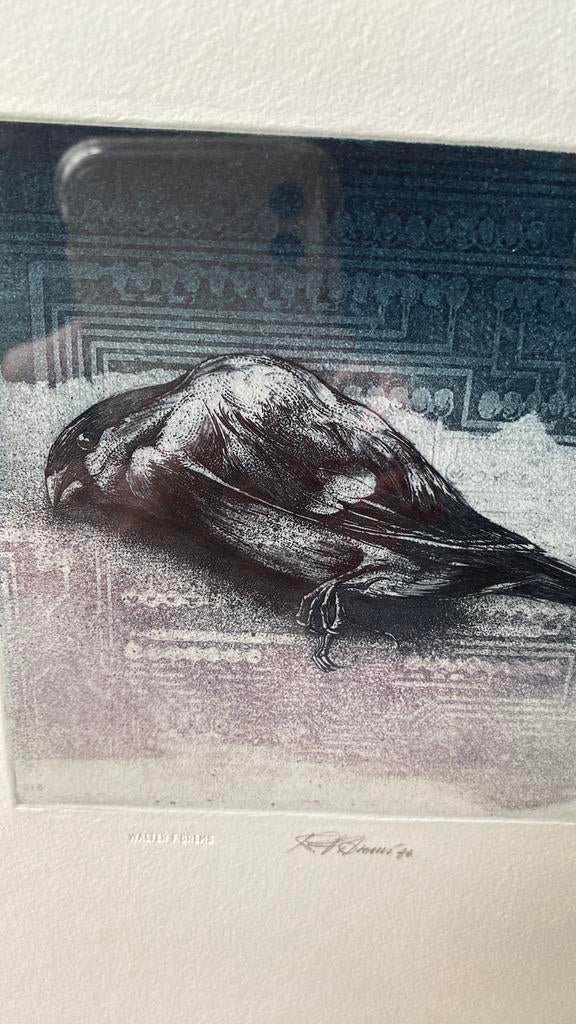 Walter F. Brems - Dode Vink - 1986, Antiquités & Art, Enlèvement