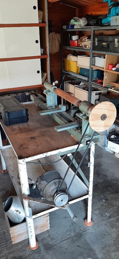 Tour à bois très bon état, Bricolage & Construction, Enlèvement, Utilisé