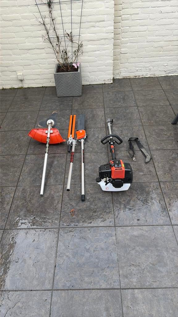 Heggenschaar benzine, Tuin en Terras, Ophalen, Zo goed als nieuw, Benzine