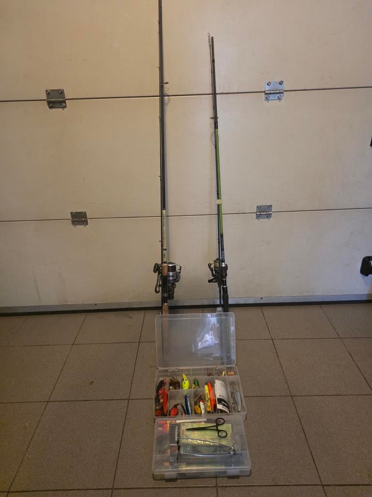 Roofvis set, Enlèvement, Moulinet