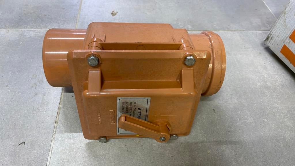 Clapet anti-retour, Neuf, 80 mm ou plus, PVC, Enlèvement