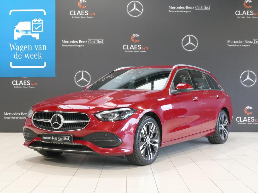 Mercedes-Benz C-klasse 300e Break Luxury Line DOS 7513, Auto's, Mercedes-Benz, Automaat, Hybride Elektrisch/Benzine, 25 kWh, 750 kg
