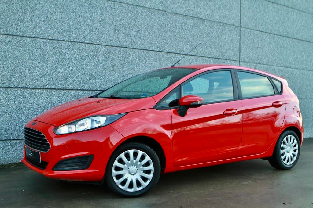 Ford Fiesta 1.0 Ecoboost Trend, Autos, Rouge, Euro 5, Achat, 998 cm³