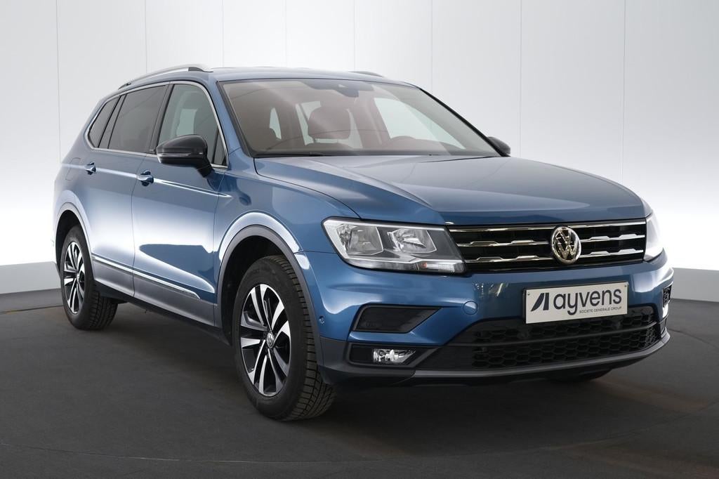 (2ABH251) VOLKSWAGEN TIGUAN ALLSPACE, Auto's, Voorwielaandrijving, Gebruikt, Blauw, USB