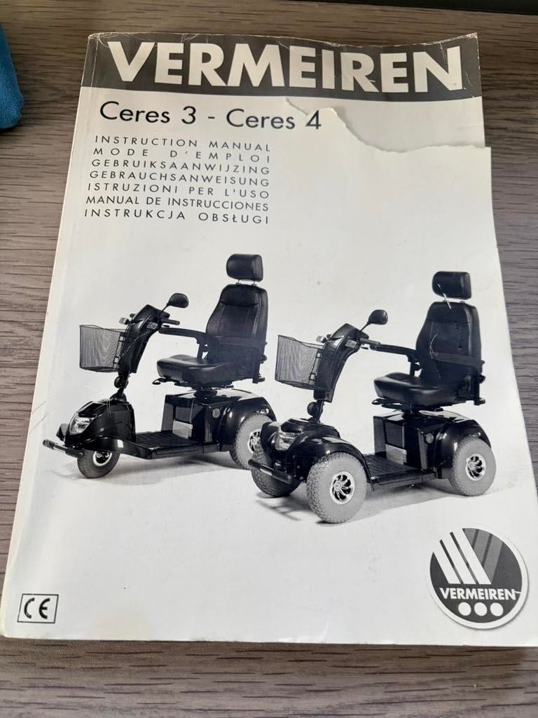 Voiturette électrique, Diversen, Brommobielen en Scootmobielen, Ophalen, Gebruikt, 16 t/m 25 km, Vermeiren