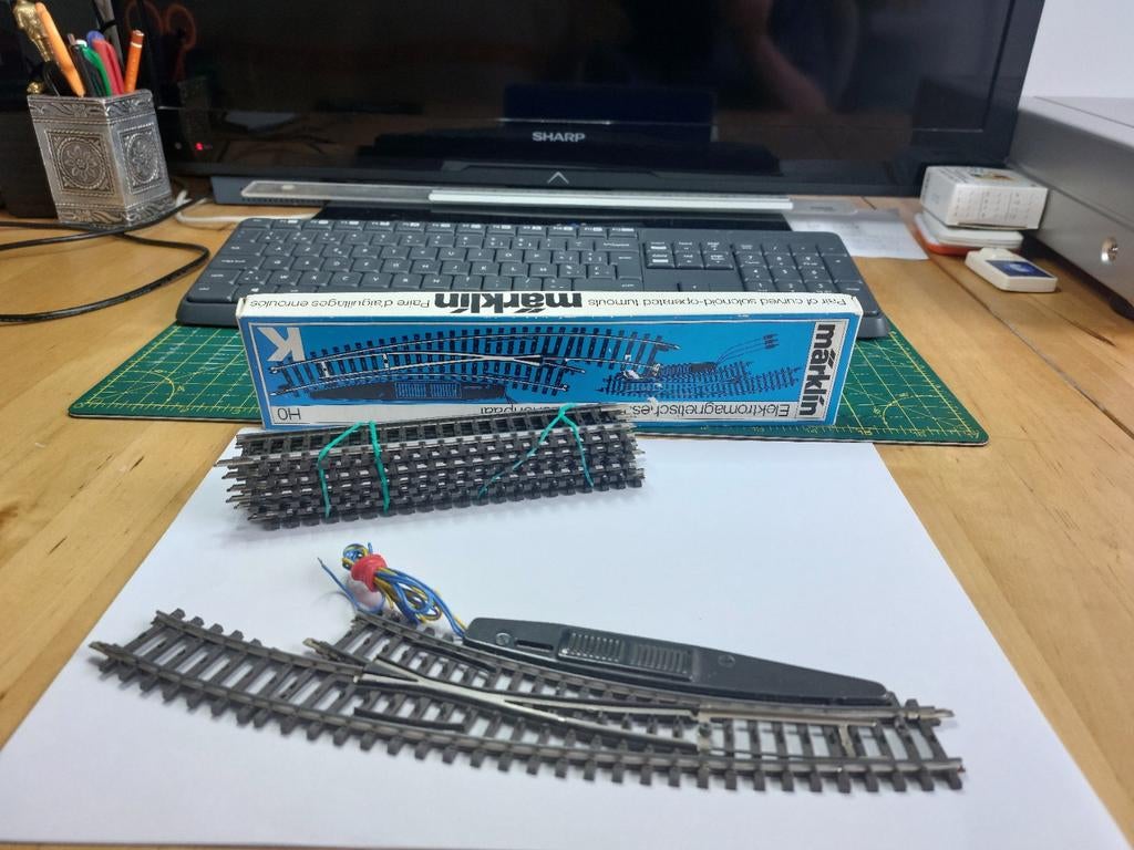 Marklin Ho lot de voie K, Hobby & Loisirs créatifs, Trains miniatures | HO, Analogique, Enlèvement ou Envoi, Courant alternatif