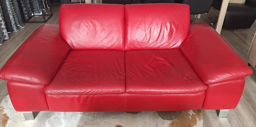 Lederen salon steenrood, Enlèvement