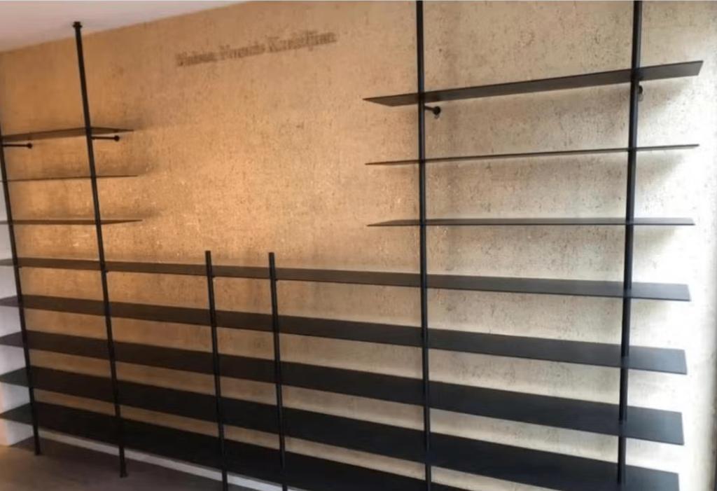 stalen rek voor living / winkel, Ophalen