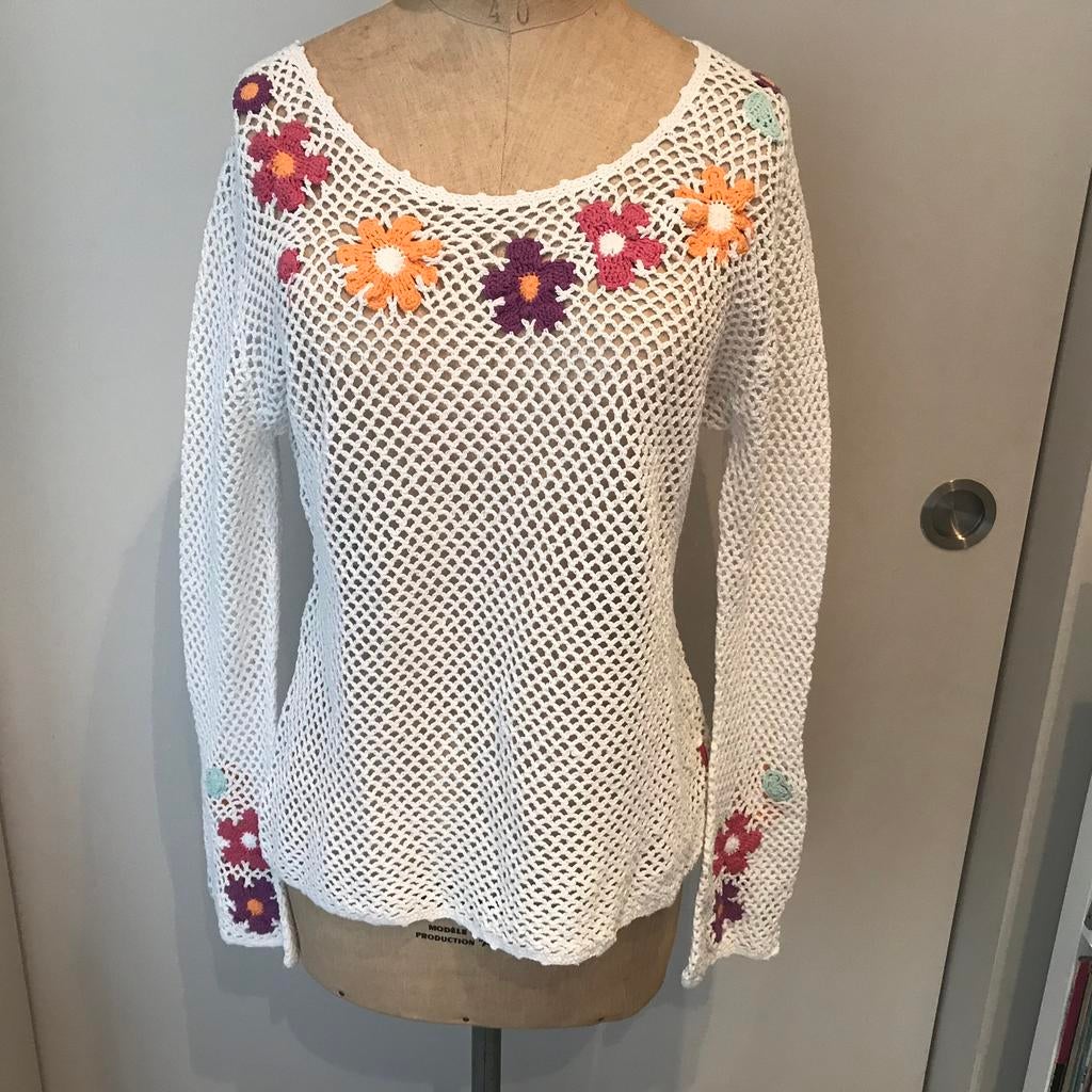 Gehaakt pulletje , Jackpot, Medium, Kleding | Dames, Ophalen of Verzenden, Zo goed als nieuw, Maat 38/40 (M)