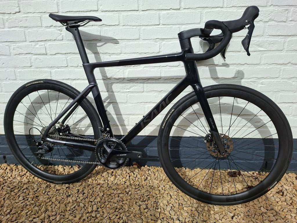 Vélo course Isaac taille 56/L, Vélos & Vélomoteurs, Vélos | Vélos de course, Autres marques, Comme neuf, Enlèvement, 53 à 57 cm