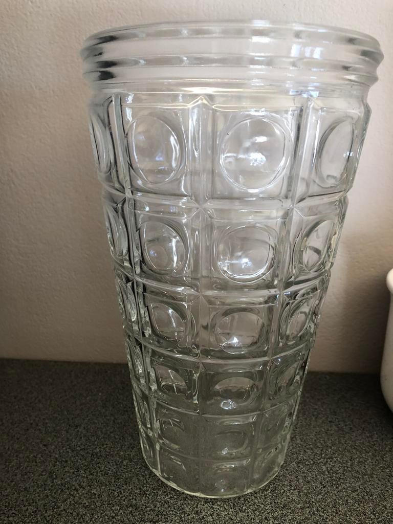 Retro hoge vaas, Huis en Inrichting, Woonaccessoires | Vazen, Ophalen of Verzenden, Zo goed als nieuw